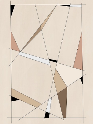 Picture of GEOMETRIC BEIGE ART NO.1