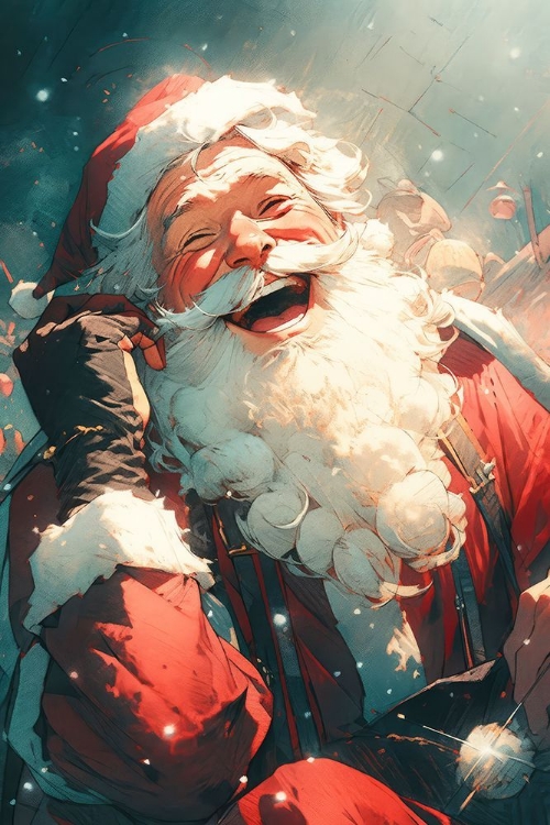 Picture of LAUGHING SANTA