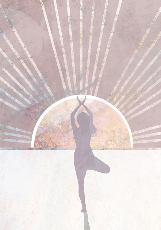 Picture of PINK GOLD SUN YOGA 1