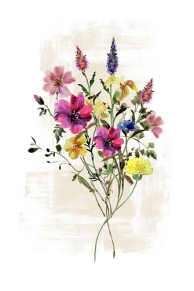 Picture of WILD FLORAL IN RICH SHADES
