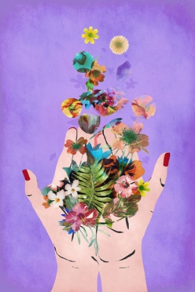 Picture of FRIDA`S HAND`S (PURPLE)
