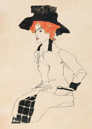 Picture of PORTRAIT OF A WOMAN 1910