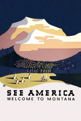 Picture of SEE AMERICA. WELCOME TO MONTANA (1936)