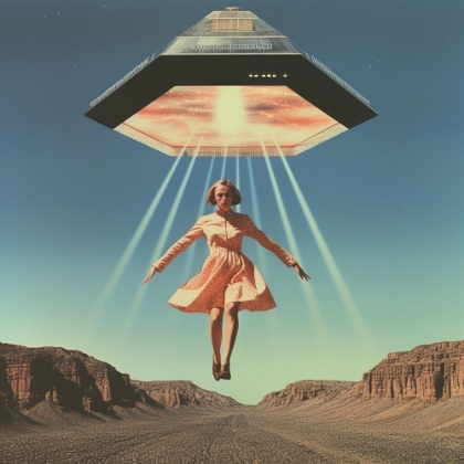 Picture of ABDUCTED COLLAGE ART