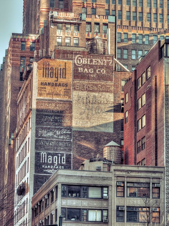 Picture of ADVERTISEMENTS ON BUILDING EXTERIOR, NEW YORK