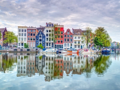 Picture of AMSTERDAM TOWNHOUSES BY THE CANAL