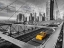 Picture of CAB ON BROOKLYN BRIDGE, MANHATTAN, NEW YORK