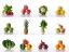 Picture of COLLAGE OF FRUITS AND VEGETABLES