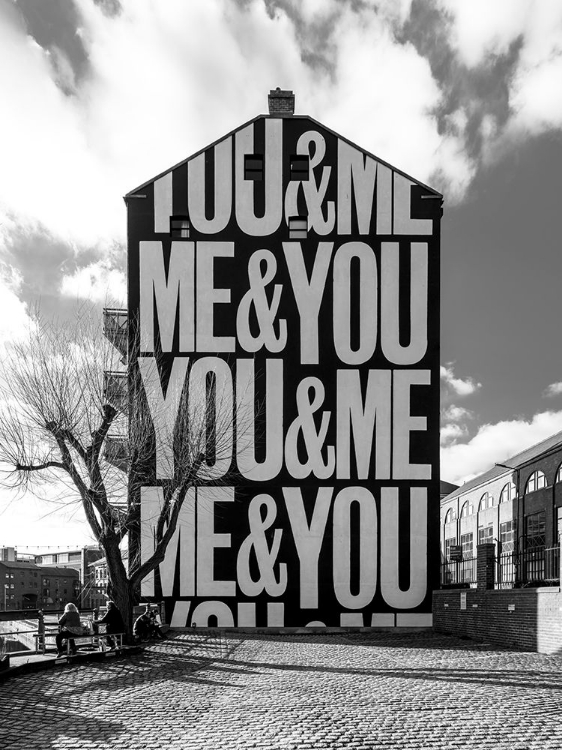 Picture of ME AND YOU MURAL ON BUILDING EXTERIOR