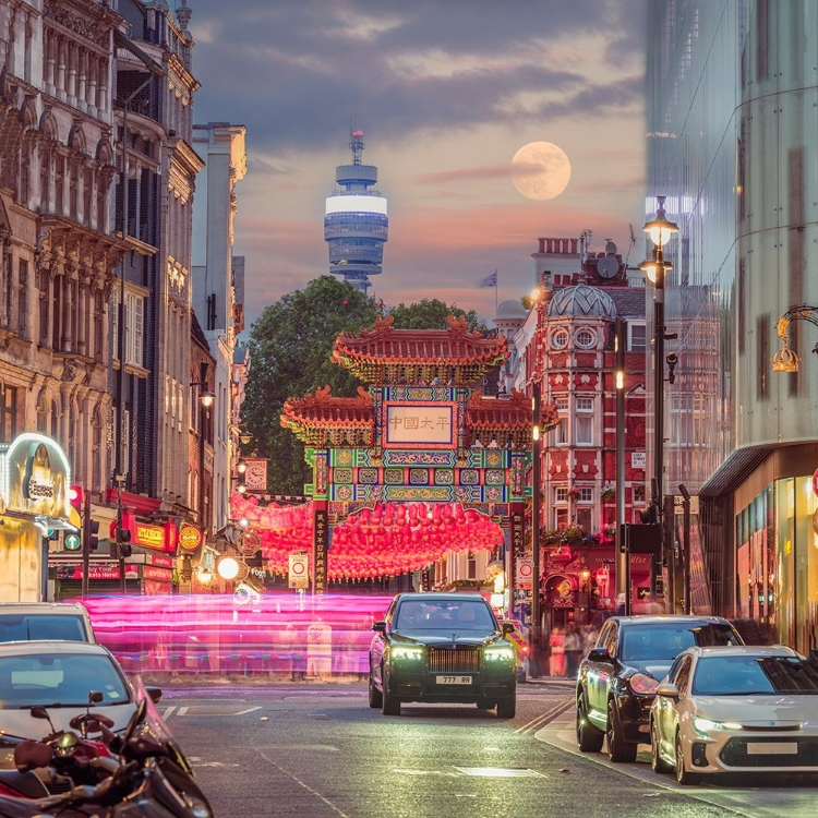 Picture of ROLLS-ROYCE AT CHINA TOWN, LONDON