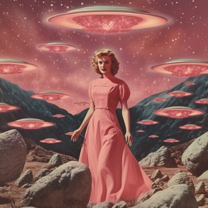 Picture of VINTAGE SPACE BARBIE