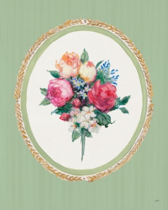 Picture of FLORAL CAMEO I
