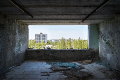 Picture of VIEW AT PRIPYAT IN CHERNOBYL