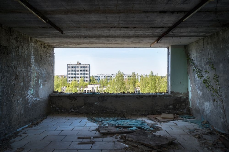 Picture of VIEW AT PRIPYAT IN CHERNOBYL