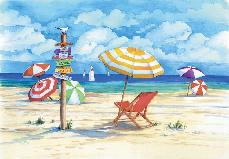 Picture of BEACH SIGNS – UMBRELLA