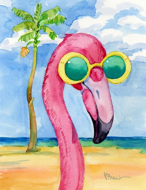 Picture of LOOKING GOOD FLAMINGO II