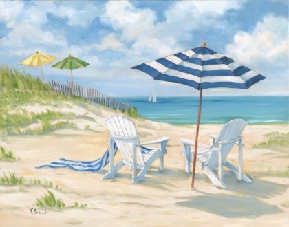 Picture of PERFECT BEACH – BLUE UMBRELLA