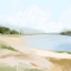 Picture of BLISSFUL BAY VIEW I
