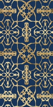 Picture of MOTIF ON BLUE X