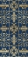 Picture of MOTIF ON BLUE X