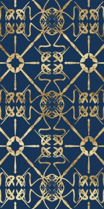 Picture of MOTIF ON BLUE XII