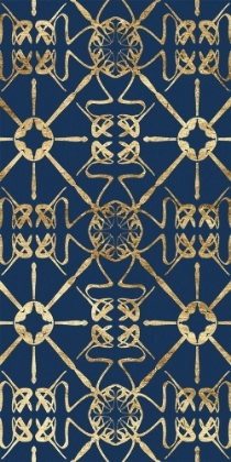 Picture of MOTIF ON BLUE XII