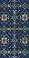 Picture of MOTIF ON BLUE XIII