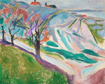 Picture of MUNCH COLORFUL LANDSCAPES I