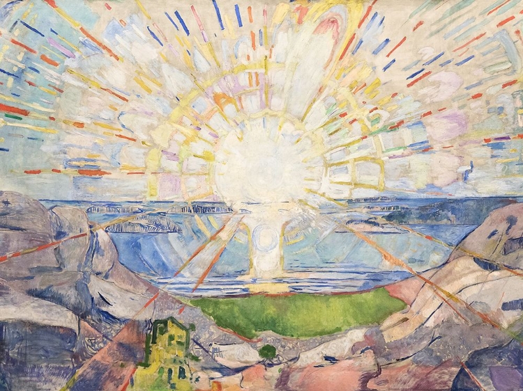 Picture of MUNCH COLORFUL LANDSCAPES IV