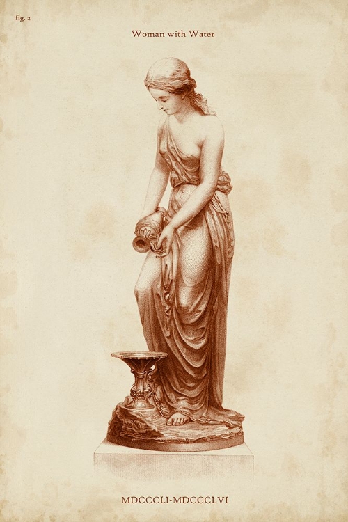 Picture of SEPIA CLASSICAL STATUARY II