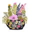 Picture of VASE WITH CACTUS II
