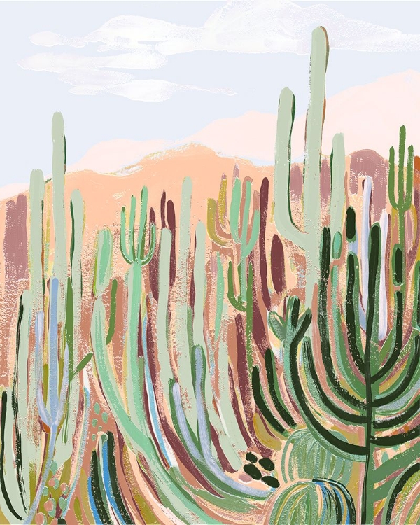 Picture of WARM SUNBAKED DESERT I