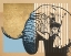 Picture of GOLD GEOMETRIC ELEPHANT II