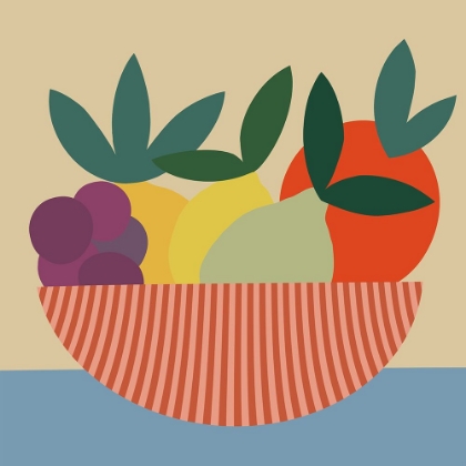 Picture of GRAPHIC FRUIT BOWL II