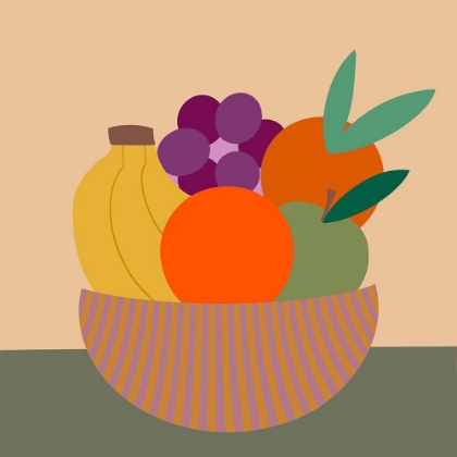 Picture of GRAPHIC FRUIT BOWL IV