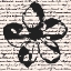 Picture of INKY FLORAL I