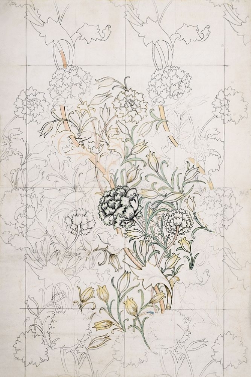 Picture of WM MORRIS FLORAL PATTERN STUDIES V