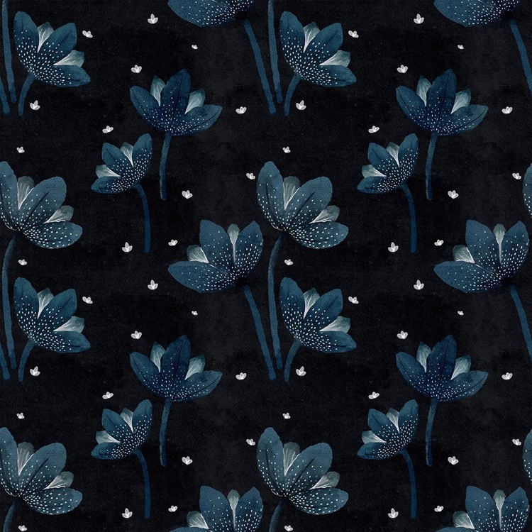 Picture of BLUE EARTH FLOWERS II