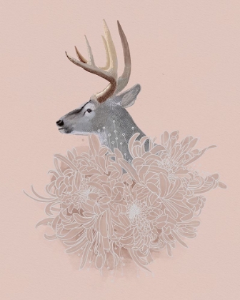 Picture of BUCK AND FLOWER II