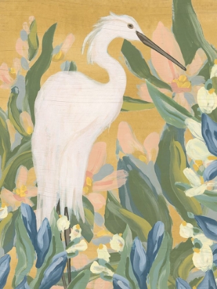 Picture of FLORAL EGRET II