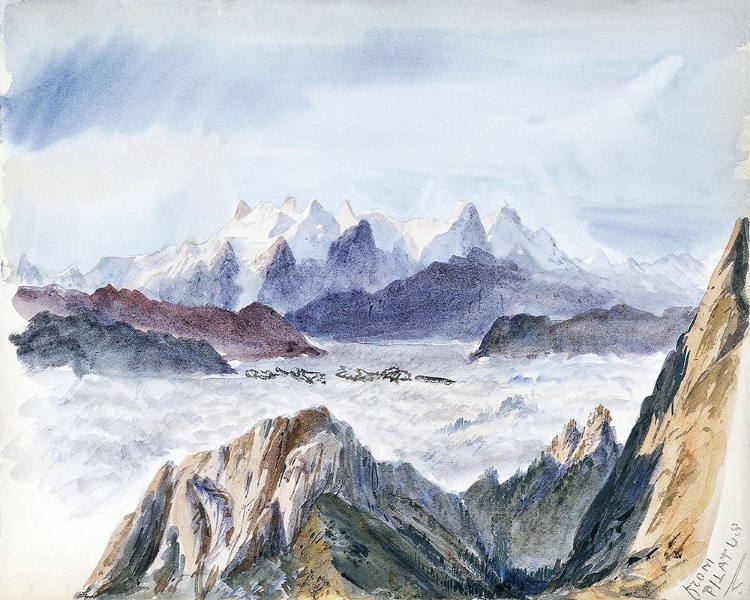 Picture of SARGENT MOUNTAINOUS LANDSCAPES I