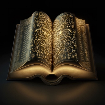 Picture of ANCIENT BOOK GLOWING