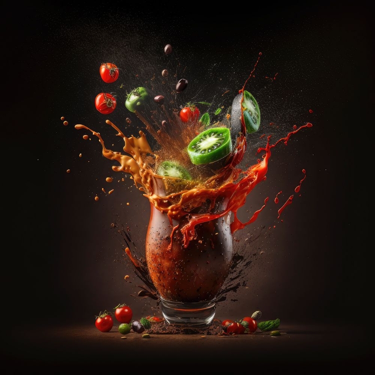 Picture of BLOODY MARY ALCOHOLIC DRINK