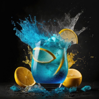 Picture of BLUE LAGOON COCKTAIL SPLASH