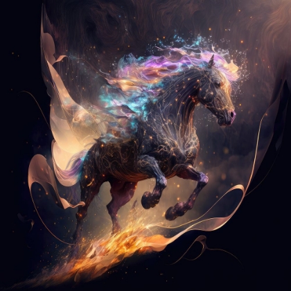 Picture of COSMIC NIGHTRIDER HORSE