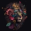 Picture of ETHEREAL PETALS LION