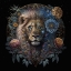 Picture of MIDNIGHT BLOOM LION