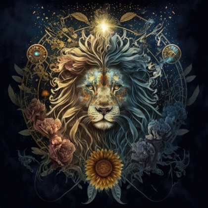 Picture of SUNFLOWER PRIDE, LION