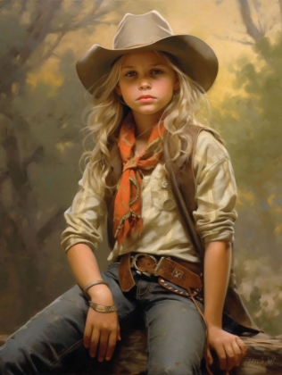 Picture of COWGIRL IN TRAINING