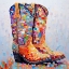 Picture of PAINTED BOOTS